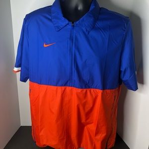 Nike Short Sleeve 1/2 Zip Windbreaker Pullover